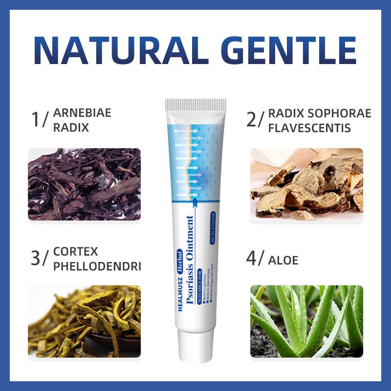 Powerful Antifungal Cream—Results in 7 Days—Effective for Psoriasis, Eczema, Ringworm, Jock Itch, Athlete's Foot, Onychomycosis, and Herpes—100% Natural Botanical Formula—Rapid Itch Relief, Prevents Recurrence, Repairs Dry, Cracked Skin Body Care Cream