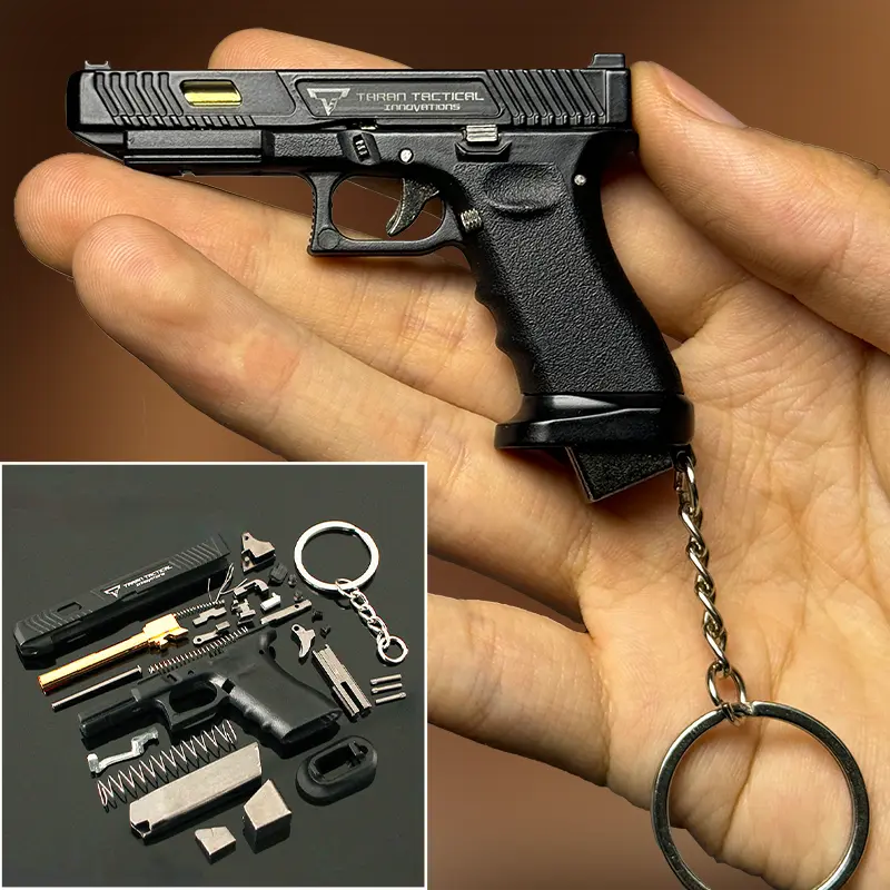 G17TTI Miniature Model Pendant Hand Puppet, Detachable, 1:1 Replica, Key Chain Bag Accessory. Suitable as a gift, with good collectible value.