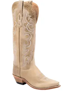 Old West Women's Cactus Tall Western Boot Snip Toe - Ts1553