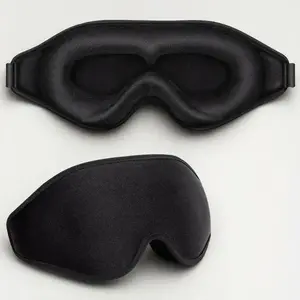 Adjustable 3d Sleep Mask, Soft & Breathable Eye Cover for Travel, Yoga, Meditation, Portable Eye Care Mask for Men & Women, Sleeping Eye Mask, Sleep Aid Products