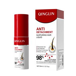 【Strengthens Roots】QINGLIN Anti-Hair Loss Serum - Hair Growth Treatment for Thinning Hair, Scalp Care Essence to Reduce Shedding, Men & Women