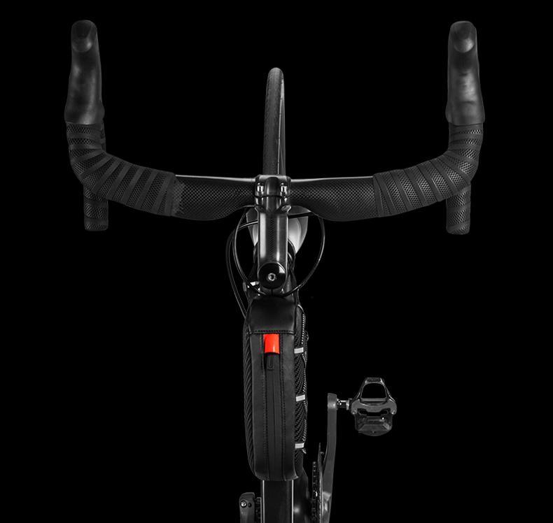 ROCKBROS Top Tube Bike Bag Bicycle Front Frame Bag Bike Accessories Pouch Compatible with iPhone 14/13/12 Pro Galaxy S22/S21