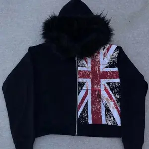 Medium London Flag Zip Up Jacket