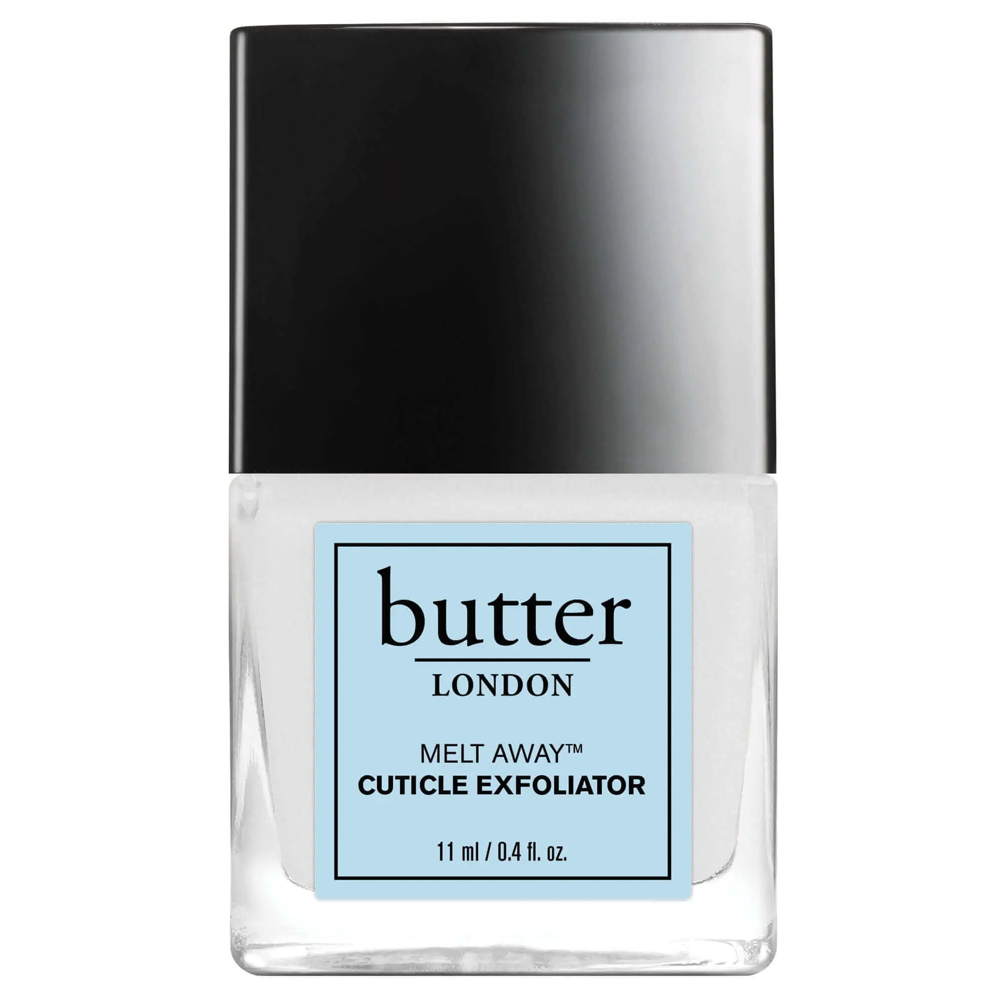 butter LONDON Melt Away Cuticle Exfoliator – No-Cut Cuticle Remover for Softer, Healthier Nails Vegan Nail Care Gentle Manicure Nail Care Product Manicure Nail Treatment
