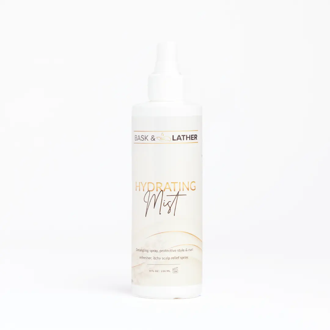 Hydrating Hair Mist - Detangling Spray l Hydrate and Moisturizing l For Dry Hair l  Aloe Vera Rosemary Avocado Oil