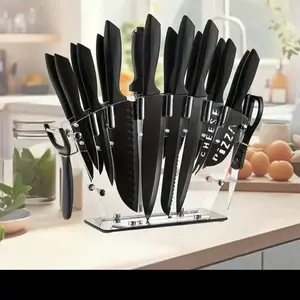 19pcs Premium High-Carbon Stainless Steel Knife Set