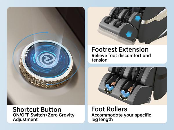 Real Relax F9 massage recliner with 18 modes Yoga stretch blurtooth heating APP control SL track massage chair Bluetooth comfort massage chair