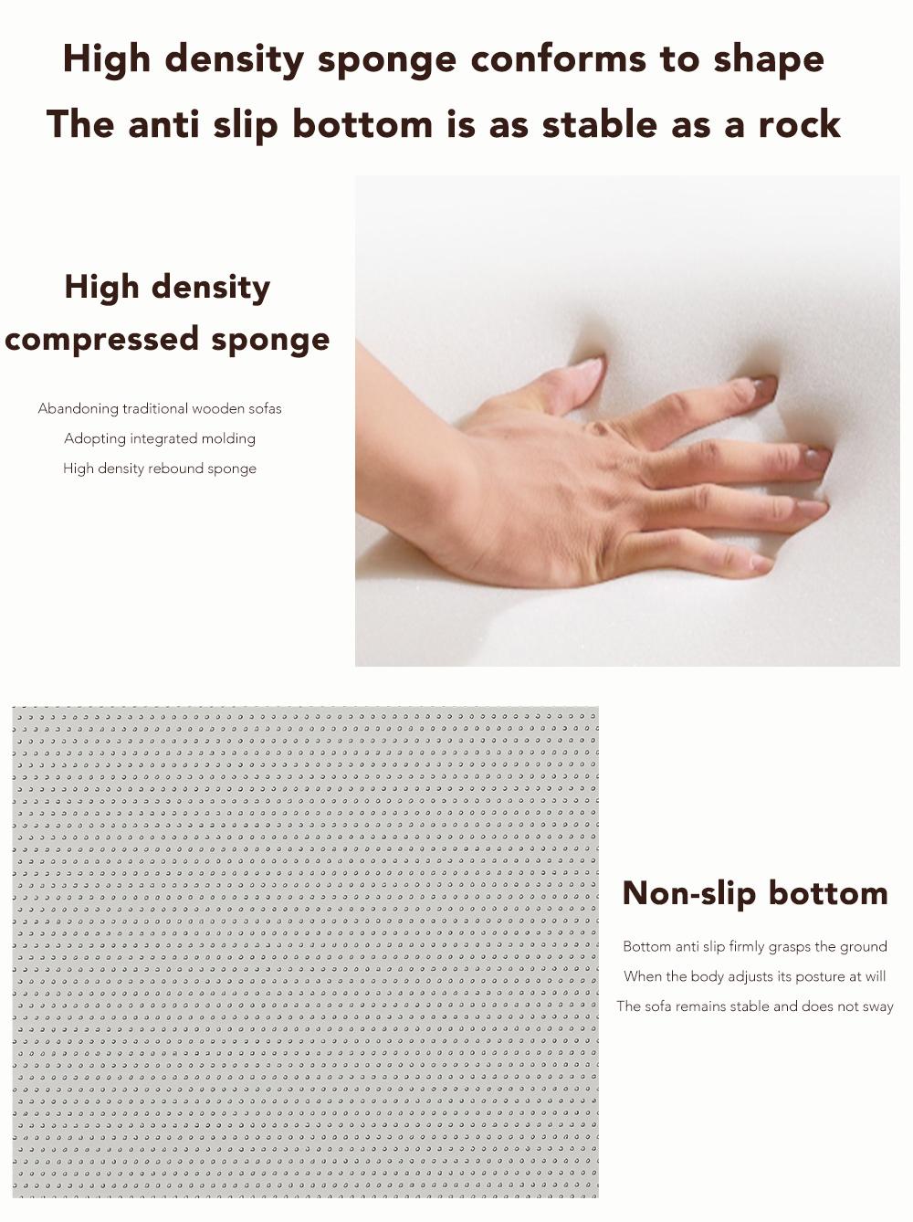 132'' U-shape Modular Corduroy Sofa Modern Living Room Comfortable No Assembly Needed Popular Boneless Sectional Couch Loveseat Couch Sleek boneless sectional couch bean bags furniture living room