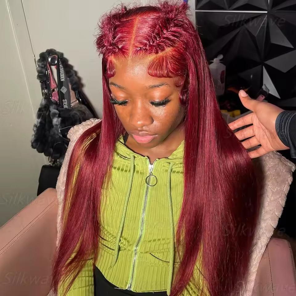 613 Blonde Lace Frontal Wig 13x6 HD Transparent Human Hair Wig For Women Can Be Dyed Pre Plucked With Natural Hairline Colored Wig