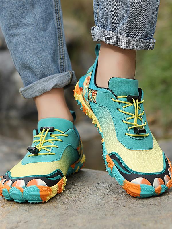 Lxso Barefoot Walking Shoes Women Men Color block Camo Comfortable Water Shoes Beach Outdoor Running Sneakers Casual Trainer Ideal Thanksgiving Christmas Gift