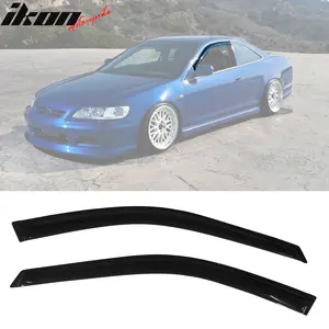 Window Visors Set for Honda Accord 2-Door Coupe 1998-2002 Acrylic