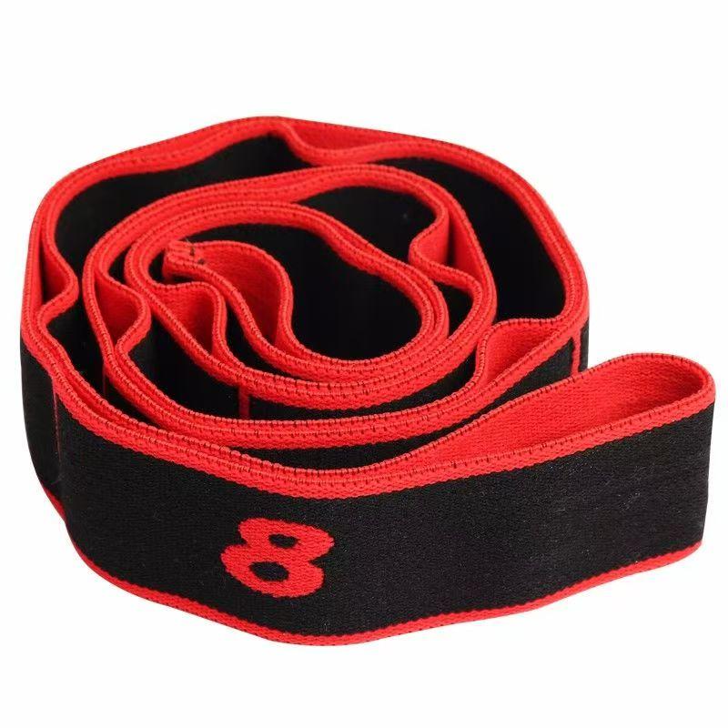 Spot Yoga Stretching Band Digital Segmented Dance Shaping Body Elastic Rope Position Training Assisted Resistance Stretching Fitness Adjustable Leg and Pelvic Floor Trainer Deep Firm Massage Yoga Roller birth  prop full-body training arm band