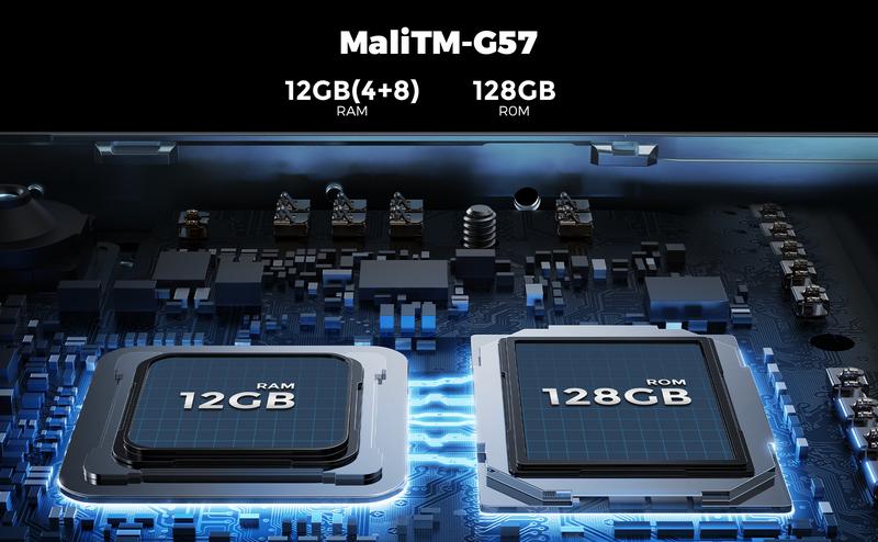 MIRO C1 Selfie & Stream Camera Phone - Dual 50MP Front + Back Camera, 5000mAh Battery, 12GB (4+8) RAM + 128GB Storage, Android 14, Unlocked Dual SIM Smartphone - Cellphone