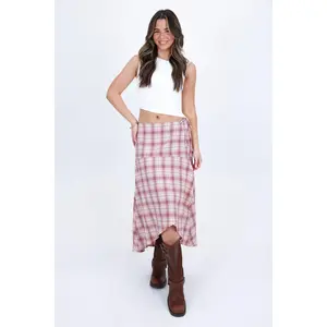 Heidi Skirt in Dusty Pink