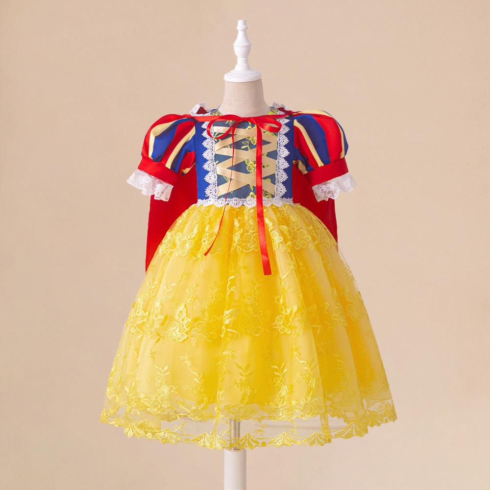 102 Baby Girls Princess Dress Fairy Tale Cosplay Costume Birthday Party Dresses Fancy Party Performance Adele