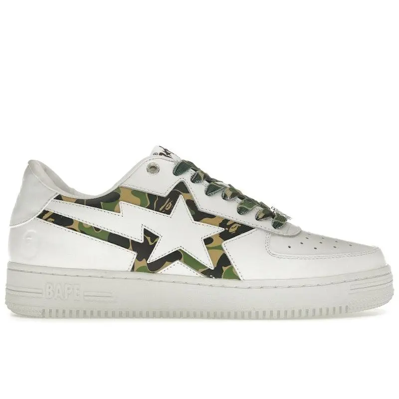 BAPE Men's A Bathing Ape Bape Sta Icon ABC Camo Green, from StockX