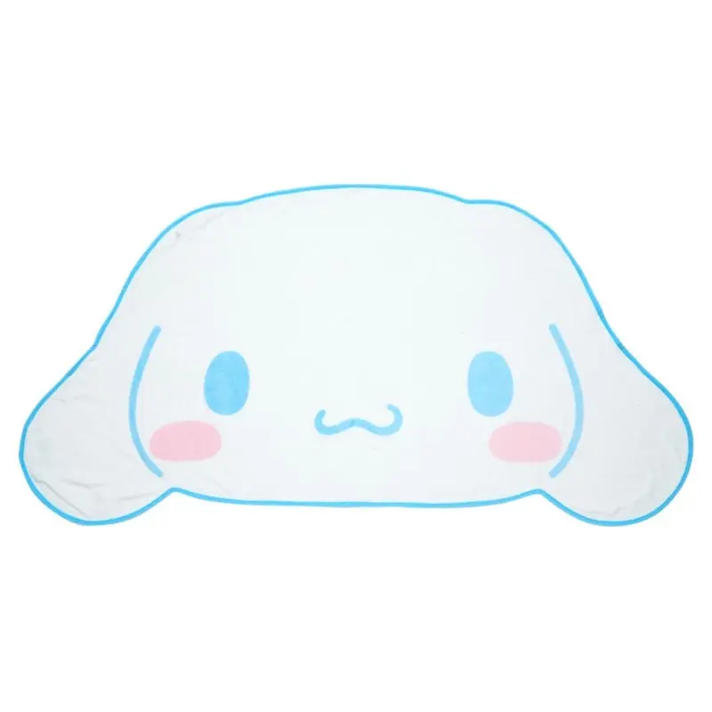 Cinnamoroll Face-Shaped Throw Blanket