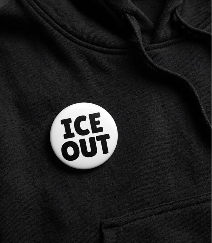 Be Good Pin, USA People Support Pin, Ice Out Pin Buttons