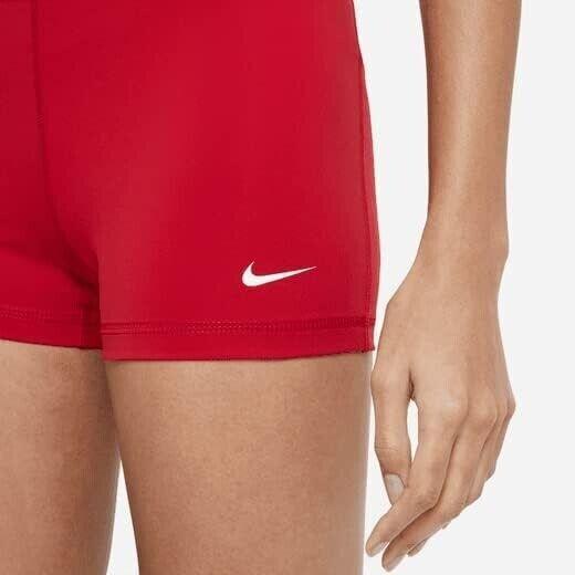 Nike Womens Nike Pro 365 3" Gym Red Compression Short XS