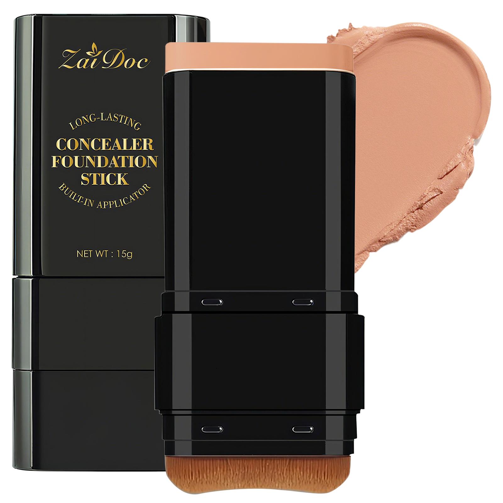 7-color Dual - Ended Eraser Foundation Stick -Multi - Use Concealer & Highlighter for Acne Marks , Nose Contour Flawless Makeup Finish - Versatile Cosmetic Tool , daily gift