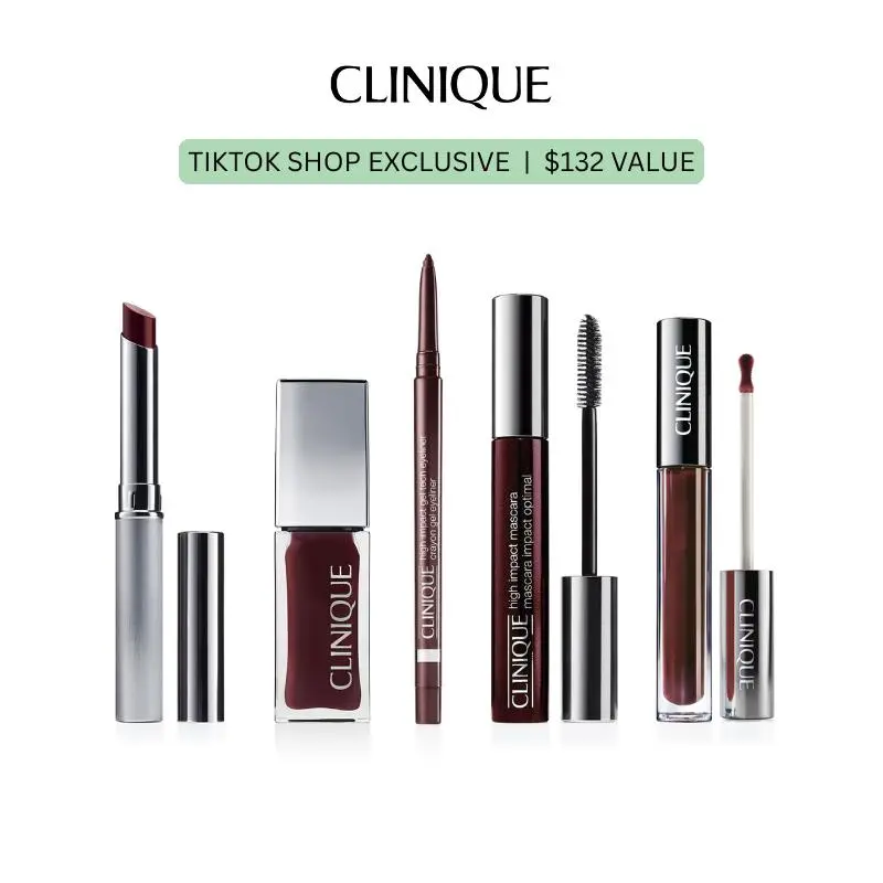 [Clinique] Black Honey Collection Set | Makeup Set | Volumizing & Lengthening | Nourishing & Dewy | Lip & Face Tint | Lip Gloss | Hydrating | Lightweight
