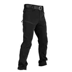 HOMUG Men's Outdoor Cargo Pants, Wear-resistant Hiking Trousers, crafted from a new type of breathable 230g/㎡ fabric, designed with multiple pockets, ideal for spring and summer wear as well as outdoor activities.