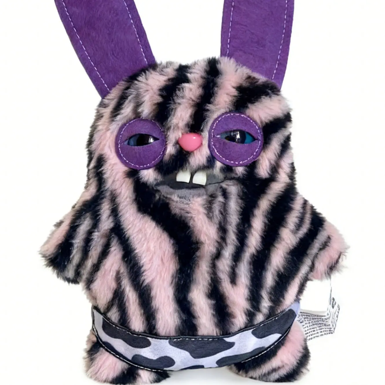 Purple leopard-print rabid rabbit