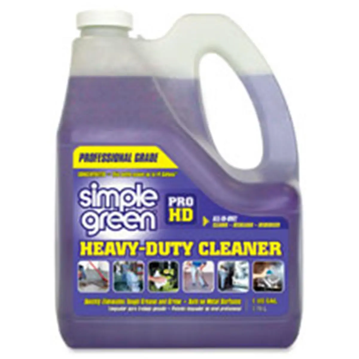 212 MAIN Simple Green Pro HD Heavy-Duty Multi Purpose Cleaner - 40 lbs Concentrate Liquid, Corrosion Resistant Home Cleaning Products for Household Plastic Surfaces (1:14 Dilution Ratio)