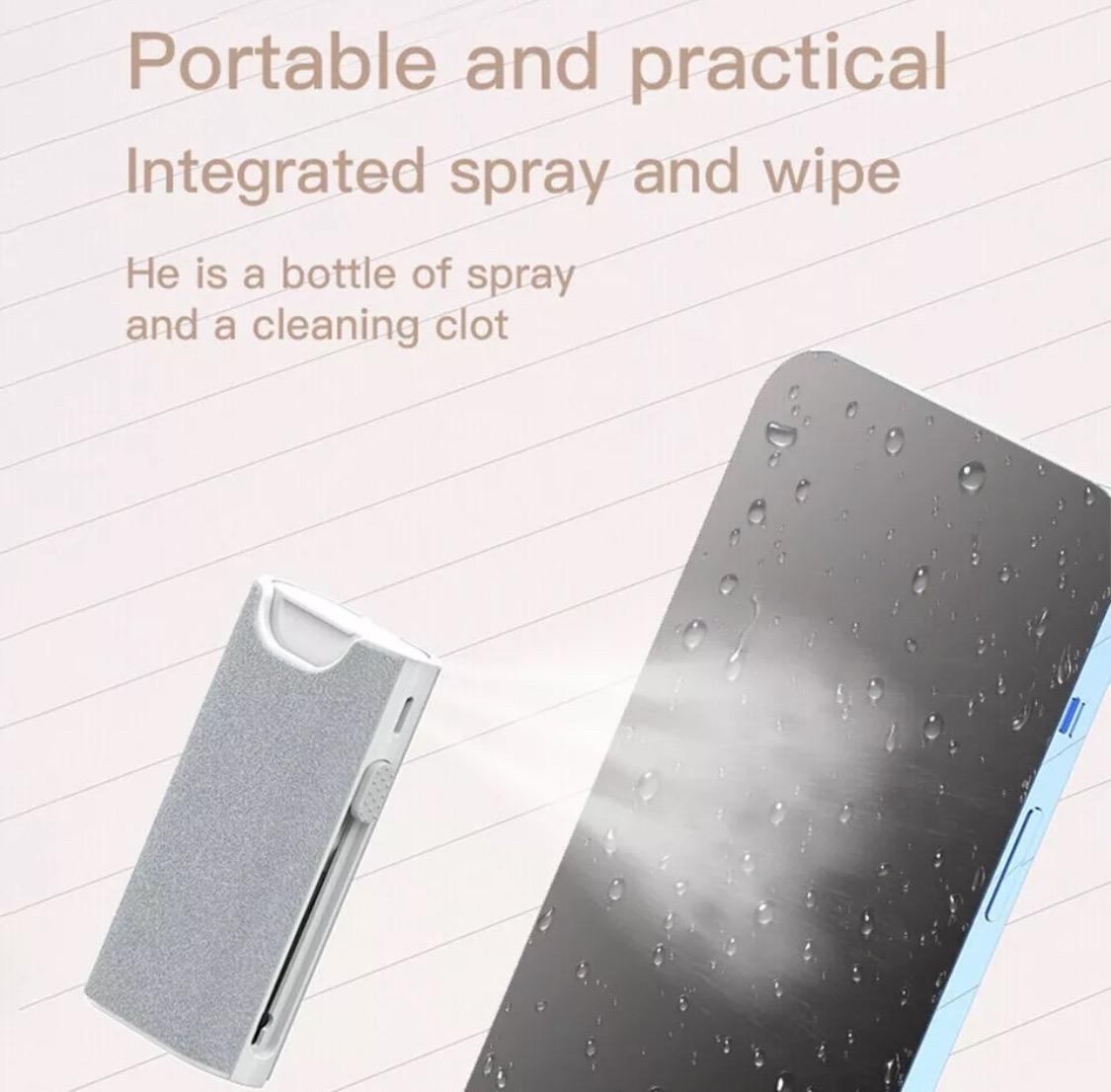 Cleaner Kit for Airpods Pro 1 2 3,5 in 1 Multi-Function Earbuds Cleaning Tool, Electronic Cleaner Kit for iPhone Charging Port,Phone Speaker,Earpods,Headphone,Earphone,Laptpo,Scree,iPod Case