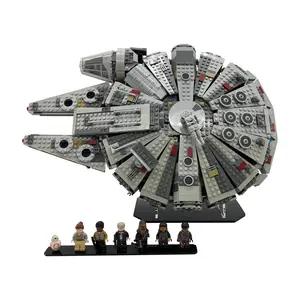 Acrylic Display Stand Compatible with LEGO 75105 Millennium Falcon (2016) - Set Not Included 