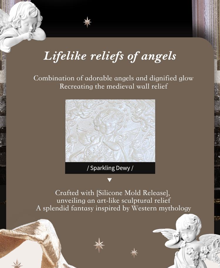 Flower Knows Little Angel Collection Embossed Highlighter, shimmer, makeup, cosmetic, silky, longlasting, dealsforyoudays