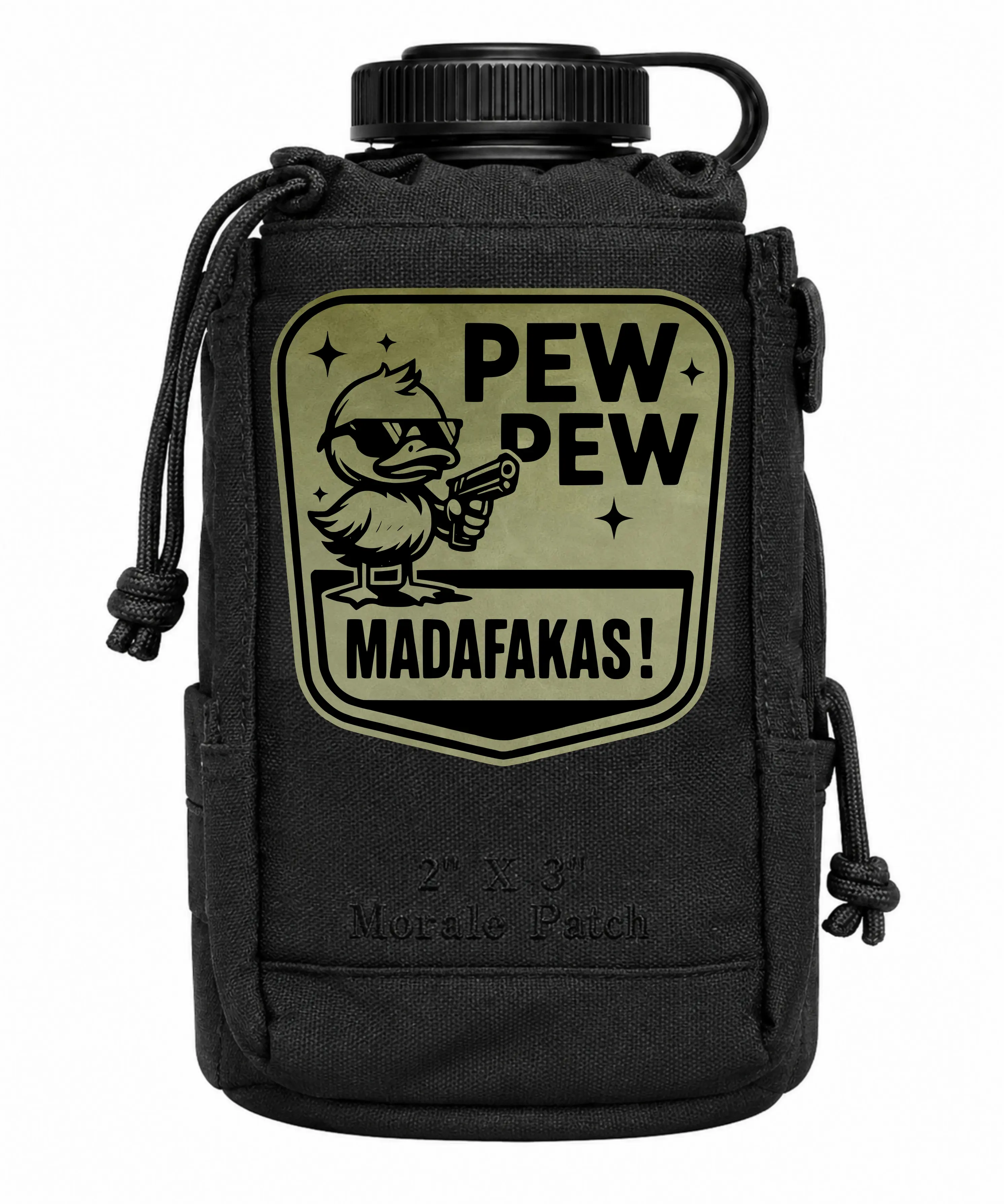 Pew Pew Madafakas Funny Morale Patch 3” Hook & Loop Back for Hats Jackets Tactical Vests Plate Carriers EDC Gear & Humor Patch Collectors