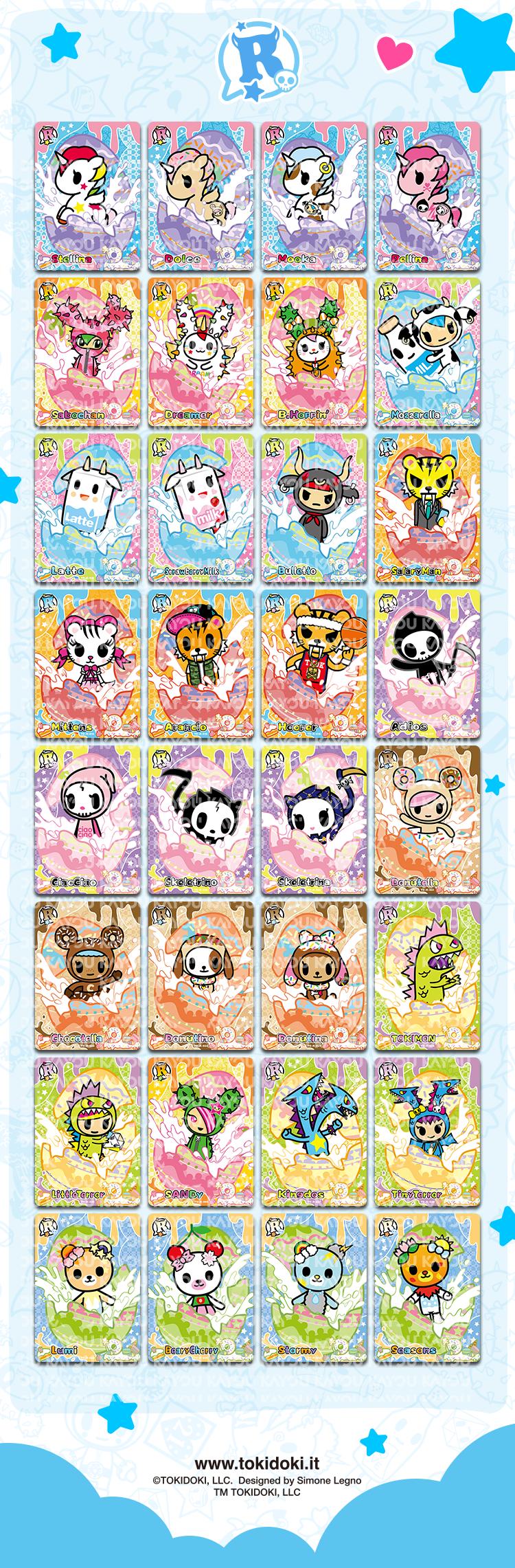 tokidoki-Wonder Voyage Collectible Cards-Roaming Edition-NA-Series 1