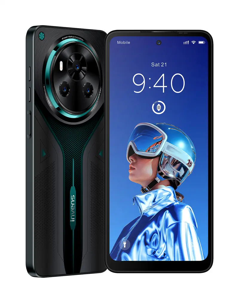 The Most Affordable Smartphone: INVENS Ultra 13P 6.79" HD+ smartphone, dual SIM dual standby,  5000mAh Battery Android 15 with 16+128+TF 1TB, 16MP+64MP high-definition dual cameras, Facial Recognition + Fingerprint Unlock,Bluetooth: 5.0