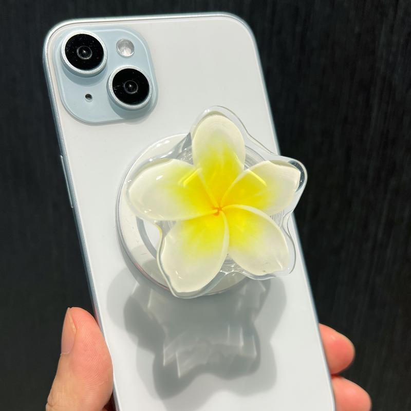 Cute Phone Grip for MagSafe Cases with Kickstand Magnetic Stand Secure Hold Easy Install Hands-Free Wireless Charging Accessory for iPhone MagSafe Cases