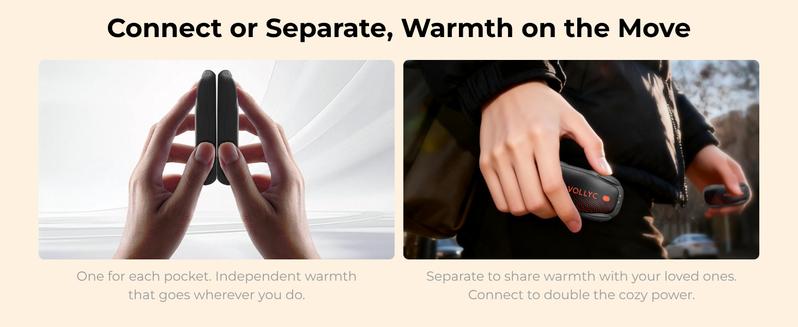 AI Hand Warmers Rechargeable 2 Pack, AI Smart Chips Electric Hand Warmers, 12Hrs Long Safe Heat, Portable Pocket Heater, Gifts for Christmas, Outdoor, Hunting, Golf, Camping Accessories