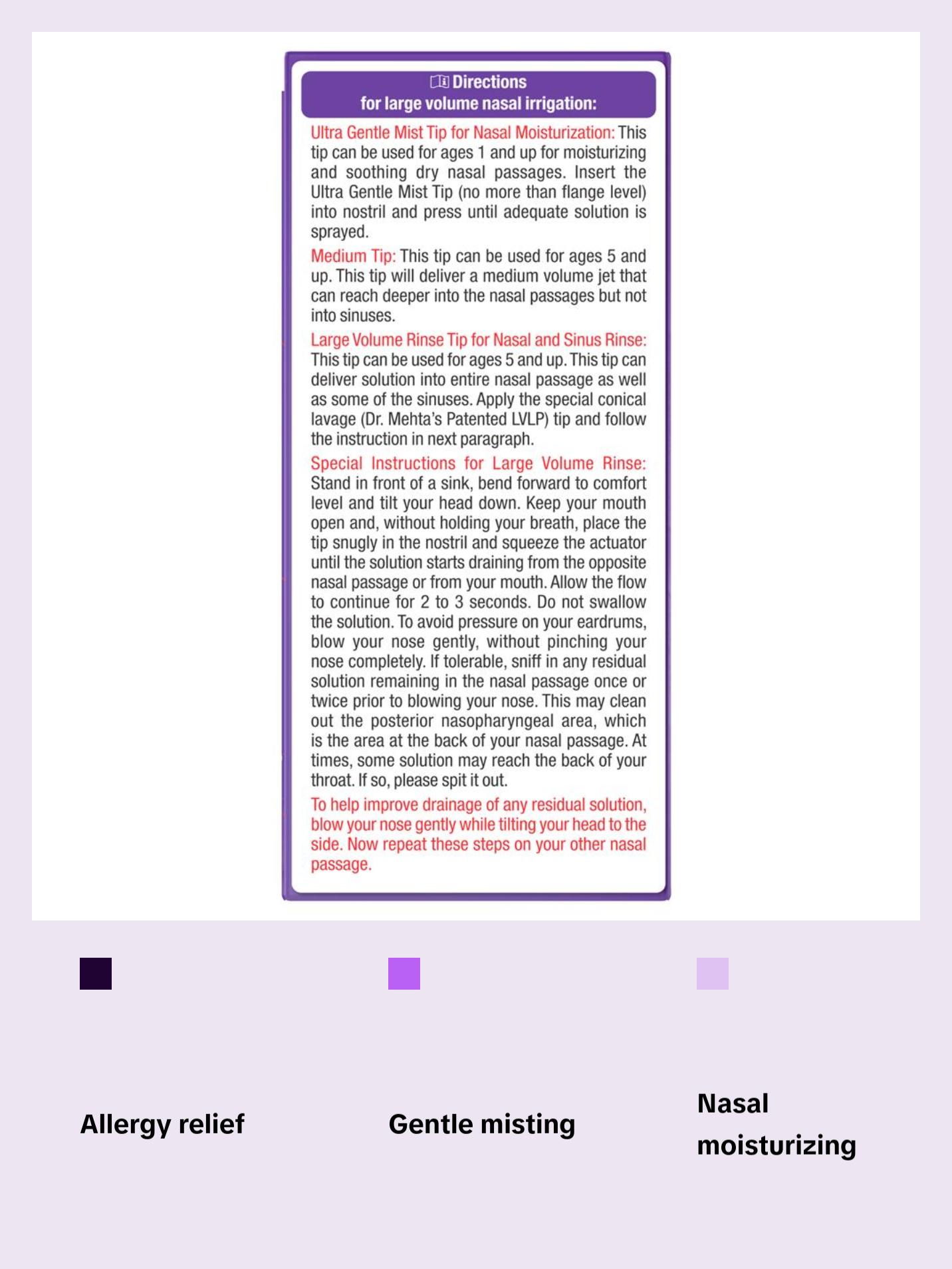 NeilMed NasaMist All-in-One Saline Spray Nasal Wash - Sterile, Isotonic, Preservative-Free, pH Balanced for Sinus Allergies & Dryness