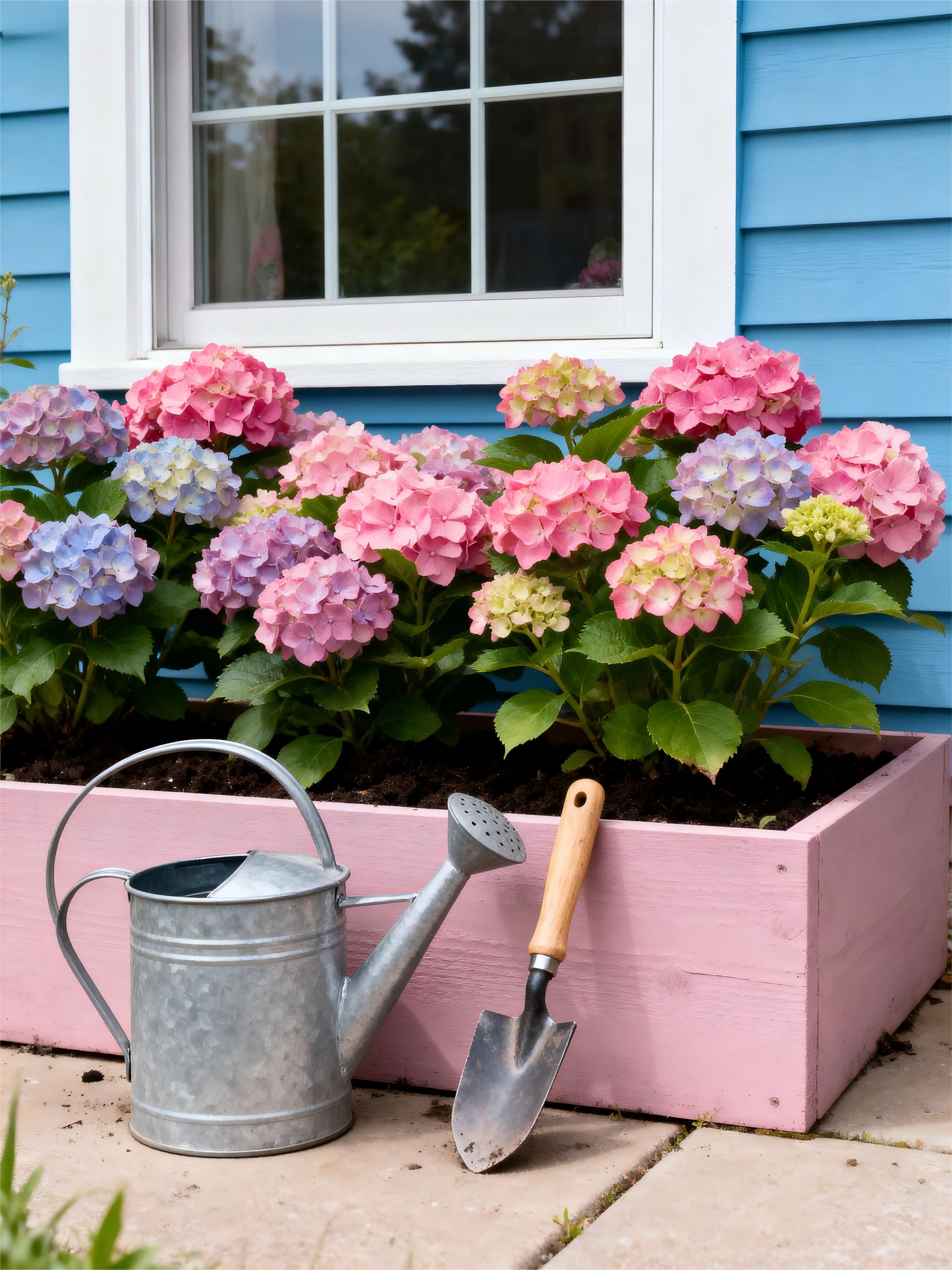 50 hydrangea seeds - vibrant and colorful flowers to create a beautiful garden - hardy plant seeds, ideal for gardening enthusiasts - easy to plant and beautify your landscape.