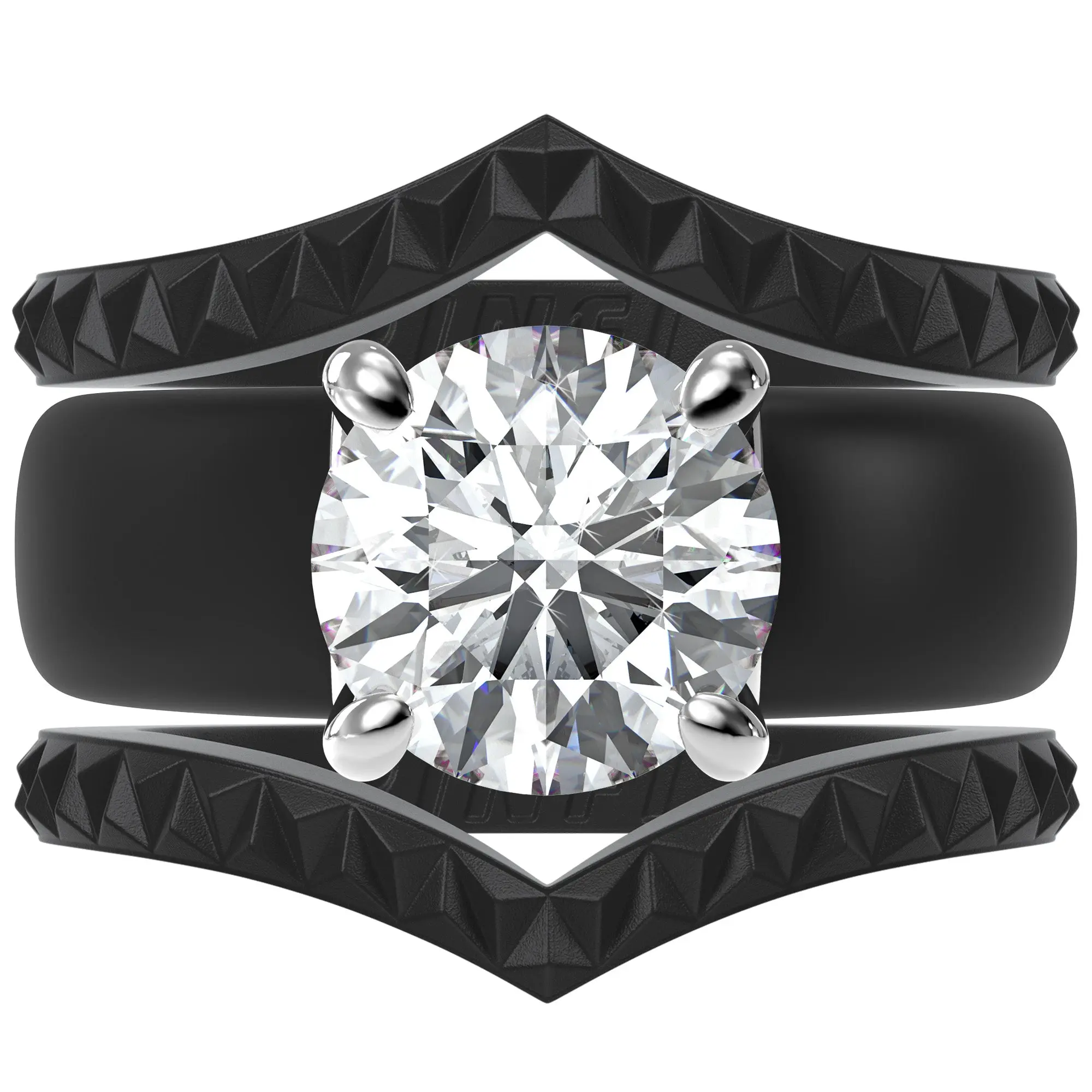 Black and Silver