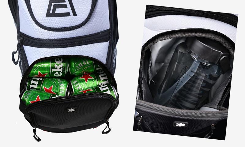 Ask Echo Golf T-LOCK 2.0 14 Way Organizer Dividers Golf Soundless Cart Bag