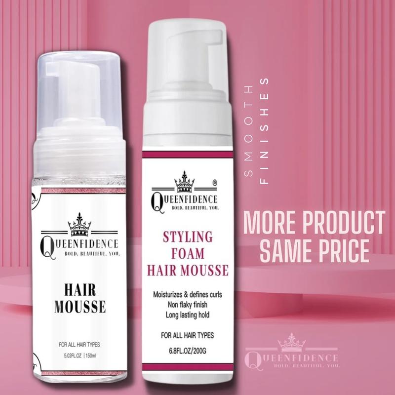 Queenfidence Styling Foam Hair Mousse Haircare