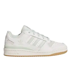 adidas Womens Forum Low Cl Lace Up Sneakers Shoes Casual - Off White