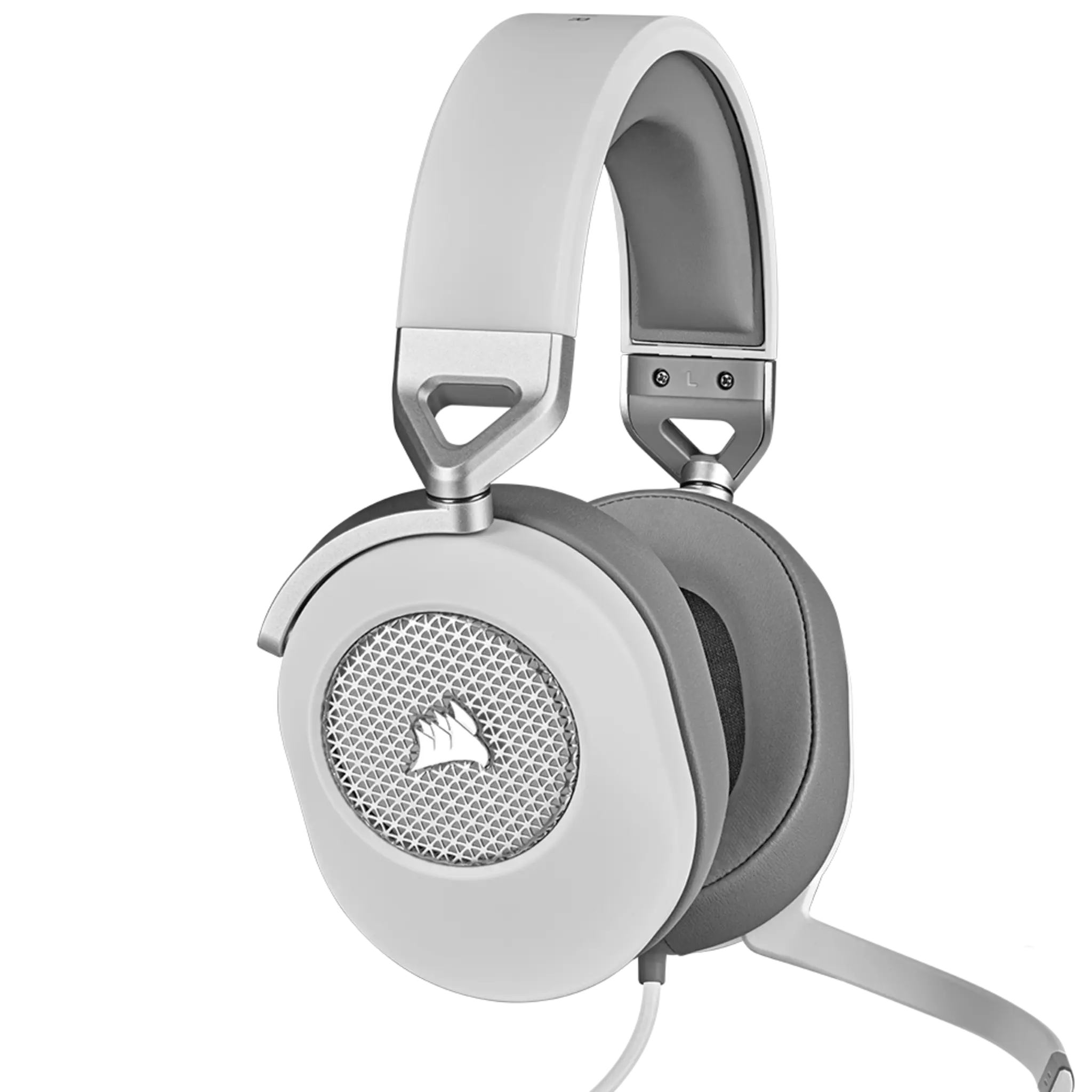 HS65 SURROUND Wired Gaming Headset — White