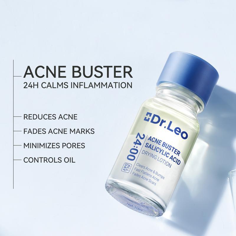 Dr.Leo 24H Acne & Pimple Treatment Drying Lotion | Salicylic Acid + Sulfur + Niacinamide | Viral Product | Inflammation Relief, Post-Blemish Care & High Pressure Pimple Relief #TikTokShopHolidayHaul