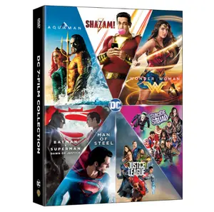 DC Movie Collection DVD – Complete Series 7-Film Set for Fans & Collectors