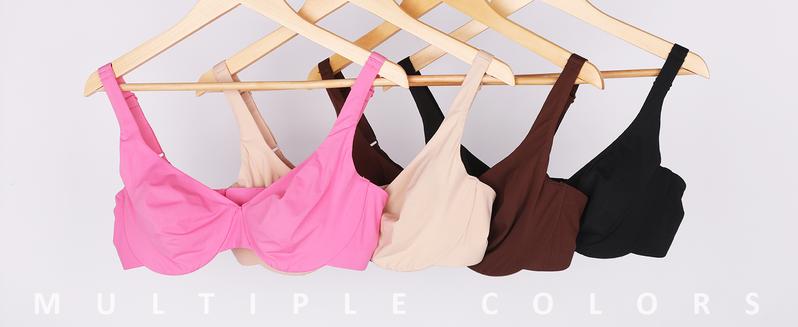 FeelinGirl FeelSoft Minimizer Bras for Women Comfort Underwire Balconette Bras Plus Size Full Coverage No Padded Seamless Everyday Bras Womenswear Comfortable Springtok FeelinGirl FeelSoft Minimizer Bras for Women Comfort Underwire Balconette Bras Plus Size Full Coverage No Padded Seamless Everyday Bras Womenswear Comfortable Springtok