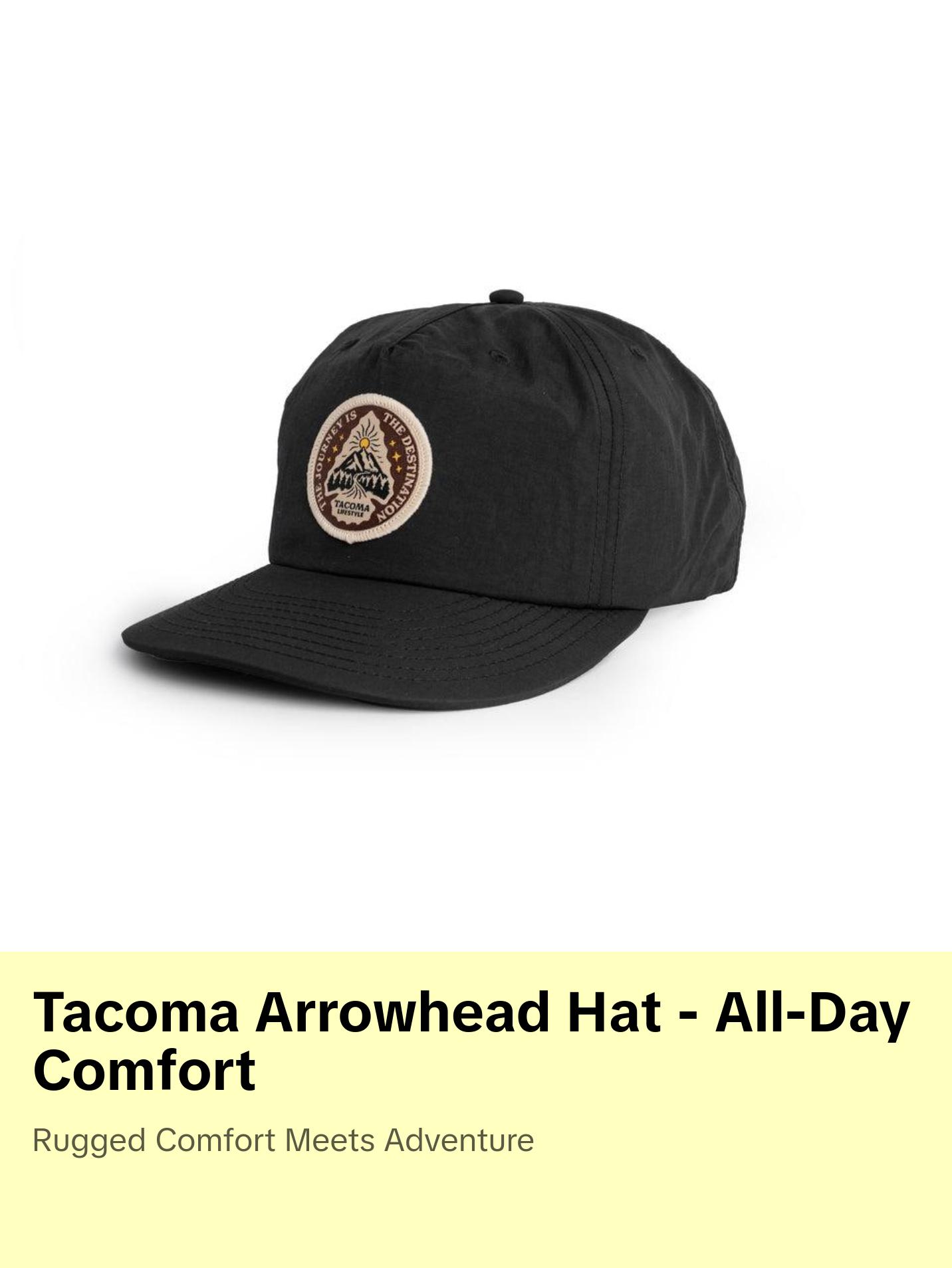 Tacoma Lifestyle Arrowhead Hat