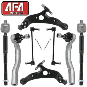 8x Front Control Arm Stabilizer Bar Link Tie Rod End for Toyota Sienna 2004-2010