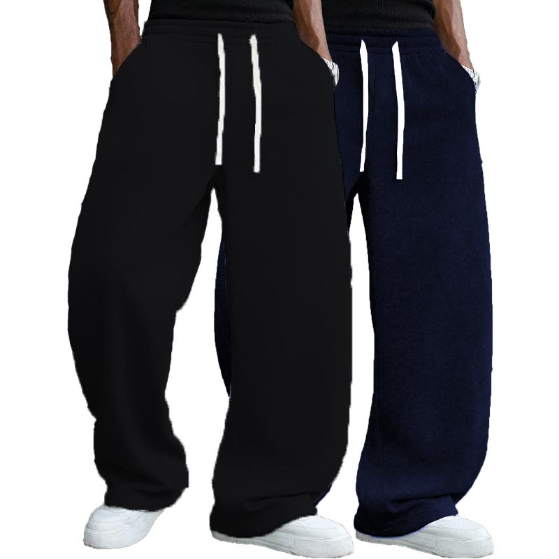Men’s Solid Fashion Sweatpants, Versatile Year Round Wear, Ideal for Autumn and Winter, Wide Leg Straight Leg Casual Street Dance Pants, Comfortable Winter Home Pants, Plus Size Casual Sports Pants with Rivet Design, Fashionable and Versatile Durable Unis Men’s Solid Fashion Sweatpants, Versatile Year Round Wear, Ideal for Autumn and Winter, Wide Leg Straight Leg Casual Street Dance Pants, Comfortable Winter Home Pants, Plus Size Casual Sports Pants with Rivet Design, Fashionable and Versatile Durable Unis