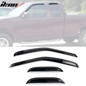 Window Visors for Ford F-150 F-250 Extended Cab 1997-2003 Tape On 4PCS